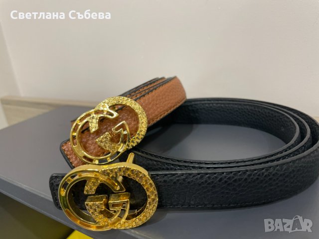 Колан Gucci , снимка 2 - Колани - 34434335