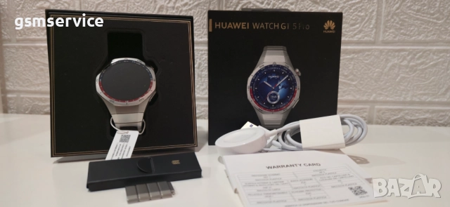 Huawei watch GT 5 pro 46mm. Titanium, снимка 1