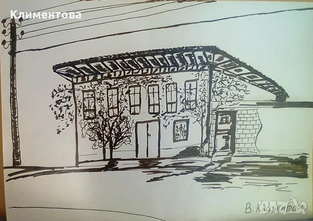 Картина "Стара къща", снимка 2 - Картини - 56324559
