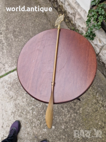 Антикварна английска бронзова обувалка , снимка 3 - Антикварни и старинни предмети - 52269812