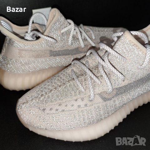 Adidas Yeezy Pink Cream Reflective 39 2/3 Нови Дамски Обуквк Маратонки Изключително Удобни , снимка 4 - Маратонки - 40501615