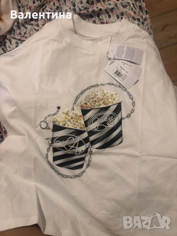 Нова дамска тениска Guess-с етикет