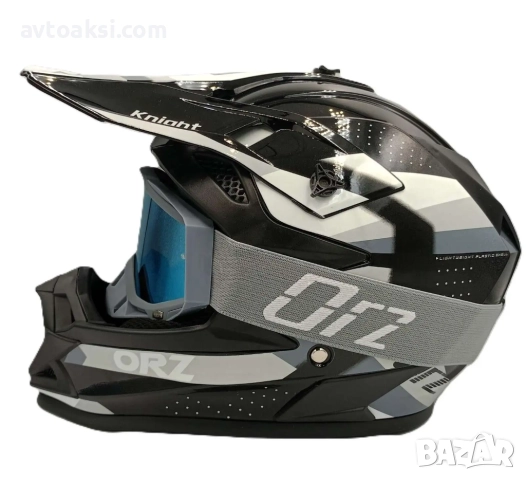 Каска Крос/Атв/Мотор с Очила ORZ комплект , снимка 5 - Аксесоари и консумативи - 52008014
