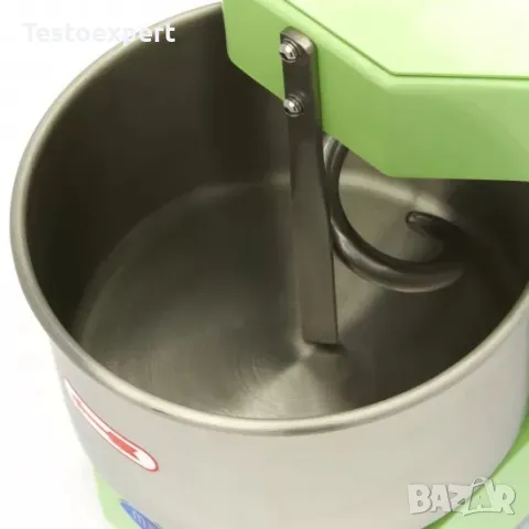 Тестобъркачка 8л / спирален миксер за 4,5кг тесто, зелен, снимка 3 - Обзавеждане на кухня - 49915081