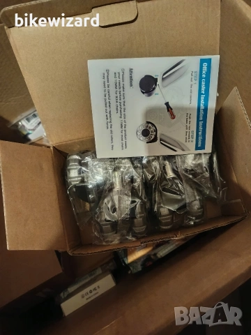 Комплект от 5 колелца за офис столове, гладко търкалящи се, твърд под – 11x22 мм НОВИ, снимка 5 - Столове - 53458847