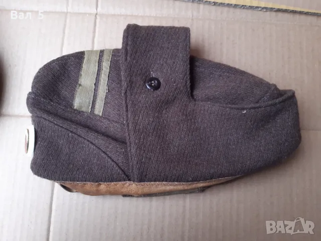 Военно офицерско зимно кепе , шапка , униформа - БНА , НРБ, снимка 2 - Антикварни и старинни предмети - 47956779