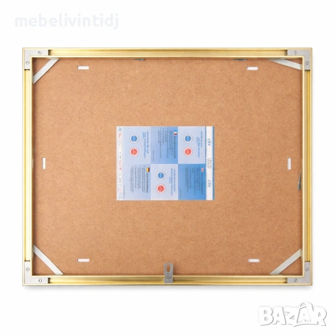 Стилна декоративна картина с нежен пейзаж край езеро, снимка 2 - Картини - 53558950