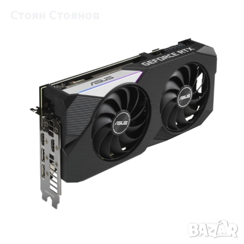 Видео карта ASUS GeForce RTX 3070 8GB Dual V2 LHR - DUAL-RTX3070-8G-V2, снимка 7 - Видеокарти - 52866983