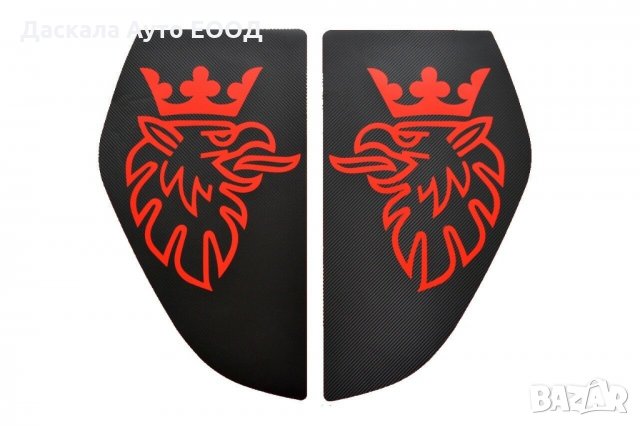 Декорация за прозорците на кабина за Скания Scania S R NextGen 2017+ 