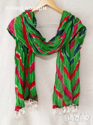 Ръчно оцветени шалове (101-106), снимка 3 - Шалове - 44150091
