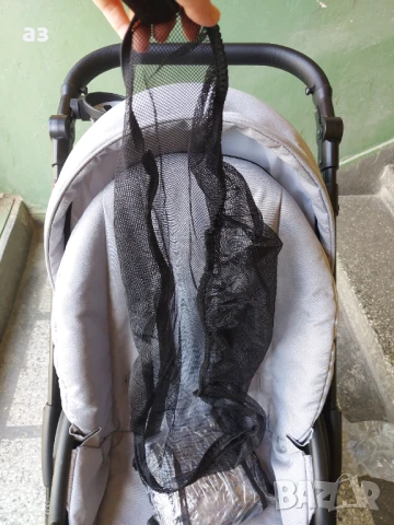 Детска бебешка количка 3 В 1 DADA PARADISO MAX 500 SILVER LIGHT, снимка 9 - Детски колички - 50975715