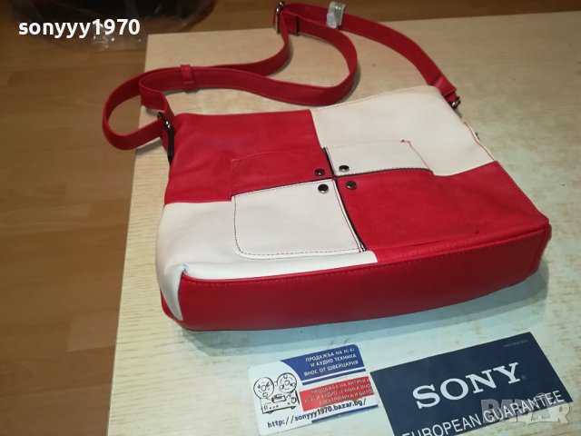 ЧАНТА ЧЕРВЕНО И БЯЛО-НОВА 0908231209