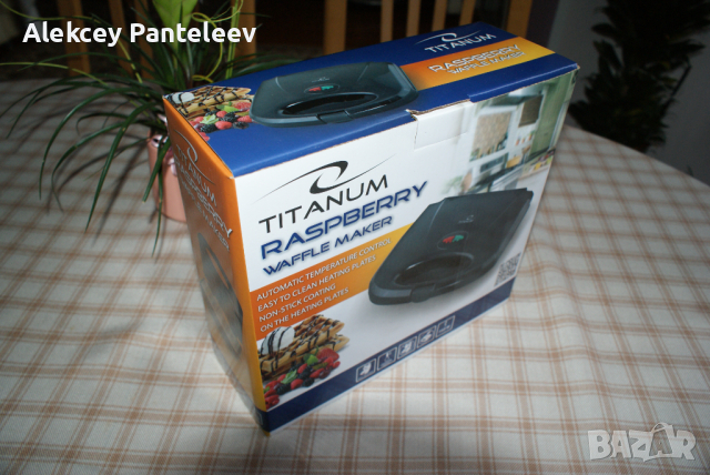 Гофретник Raspberry - двоен, снимка 2 - Гофретници - 44524494