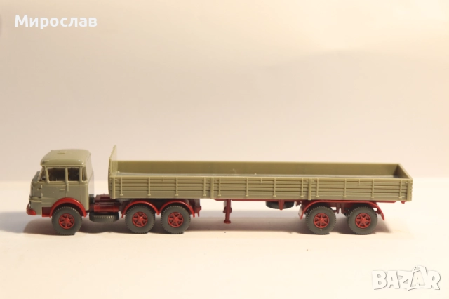 WIKING H0 1/87 KRUPP РЕМАРКЕ КАМИОН МОДЕЛ