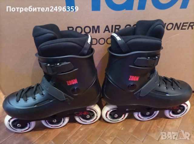 Ролери Powerslide One ZOOM Black 100, 43-44 номер, снимка 2 - Ролери, кънки - 53151216