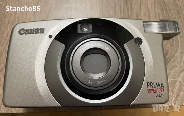 Canon prima super 105 x лентов фотоапарат , снимка 3 - Фотоапарати - 35684644