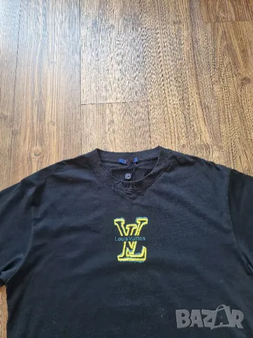 Страхотна мъжка тениска  LOUIS VUITTON размер 2XL / XL,  нова, снимка 4 - Тениски - 50370033