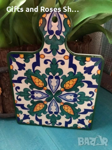 Красиви керамични дъски за сервиране, снимка 2 - Други - 53530802