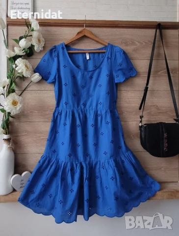 Лятна синя рокля С/М, снимка 7 - Рокли - 51197171