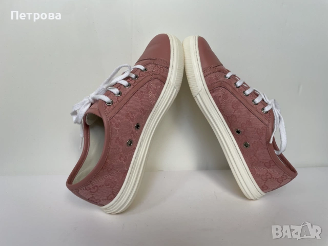 Gucci маратонки 37.5 ( реален размер 38) оригинал, снимка 6 - Маратонки - 32477144