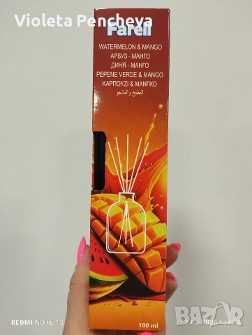 Освежител за въздух Farell стик 100мл., снимка 9 - Овлажнители и пречистватели за въздух - 53476225