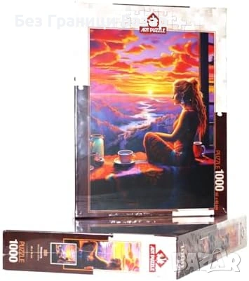 Нов Пъзел за възрастни 1000 части Jigsaw Puzzle A Look at Happiness, снимка 4 - Пъзели - 53530859