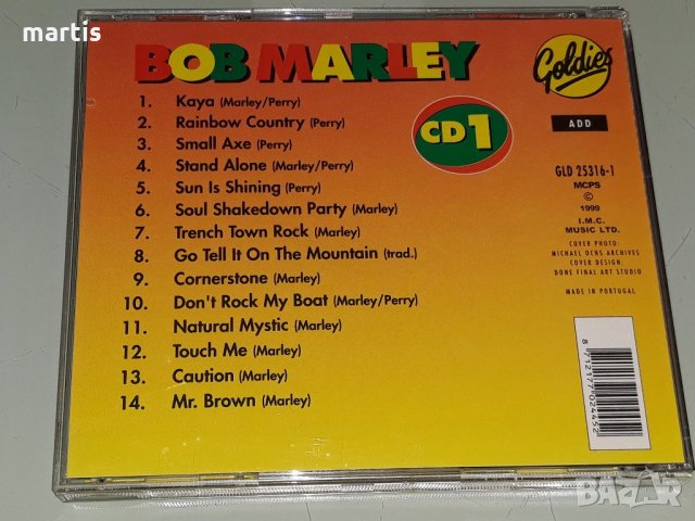 Колекция СД МУЗИКА Bob Marley , снимка 3 - CD дискове - 34716582