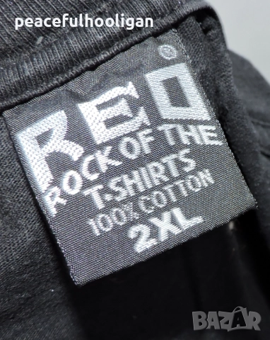 Let The Freedom Ride Mens Vintage American Motorcycle T-Shirt Size 2XL, снимка 11 - Тениски - 52431283