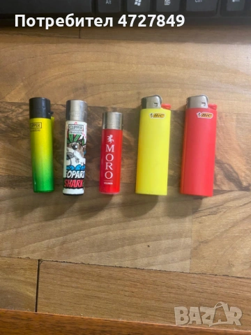 Спешно! Голям комплект запалки (22 броя) – Clipper, Bic, Електрическа и др., снимка 4 - Запалки - 53351597