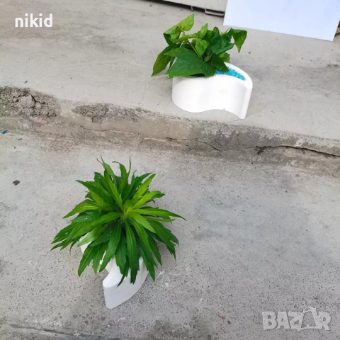 Ин Ян голям дълбок силиконов молд форма калъп шоколад гипс свещ кашпа саксия, снимка 6 - Форми - 36289567