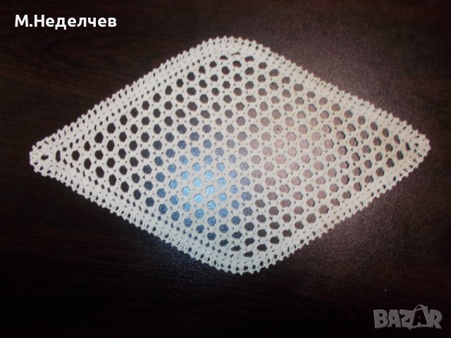 Салфетки на една кука екрю, снимка 4 - Декорация за дома - 39337663