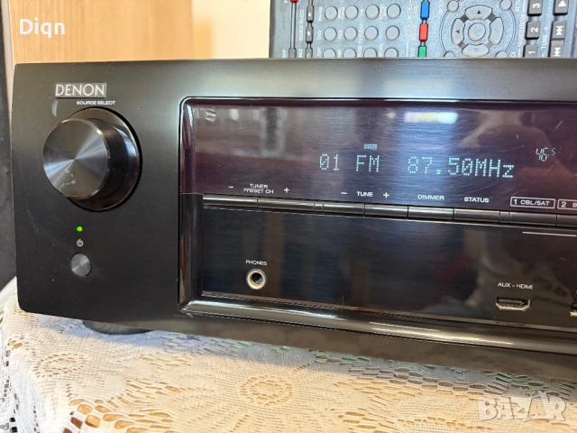 Denon AVR-X1000 , снимка 10 - Ресийвъри, усилватели, смесителни пултове - 51539126