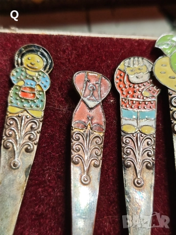 стари руски чаени лъжички , снимка 5 - Антикварни и старинни предмети - 52949629