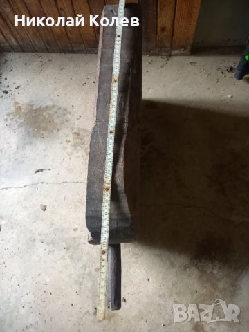 Дървен плот с дръжка за обработка на месо, снимка 4 - Антикварни и старинни предмети - 42259118