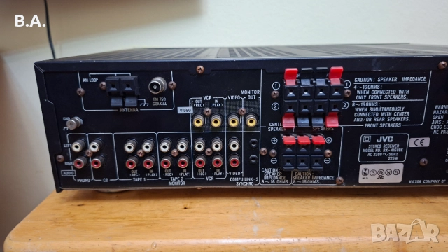 Ресийвър JVC 416VBK, снимка 7 - Ресийвъри, усилватели, смесителни пултове - 51501033