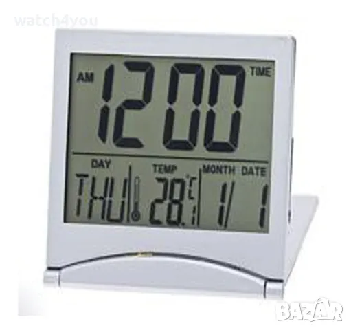 НОВ ЕЛЕКТРОНЕН НАСТОЛЕН ЧАСОВНИК.LCD ДИГИТАЛНИ ЧАСОВНИЦИ С ТЕМПЕРАТУРА КАЛЕНДАР.DIGITALEN CHASOWNIK