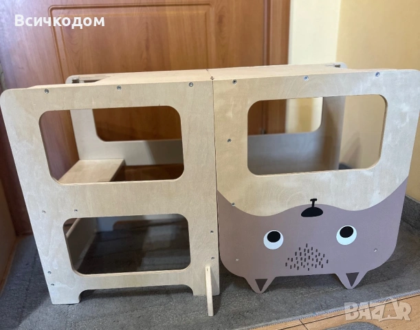 Монтесори кула 3 в 1 само сглобена!, снимка 4 - Други - 53164902