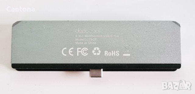 Dodocool 6-в-1 USB-C хъб, алуминиев, 4K HDMI, Audio, USB 3.0,  PD 87W, TF/SD четец, снимка 4 - Лаптоп аксесоари - 41616866