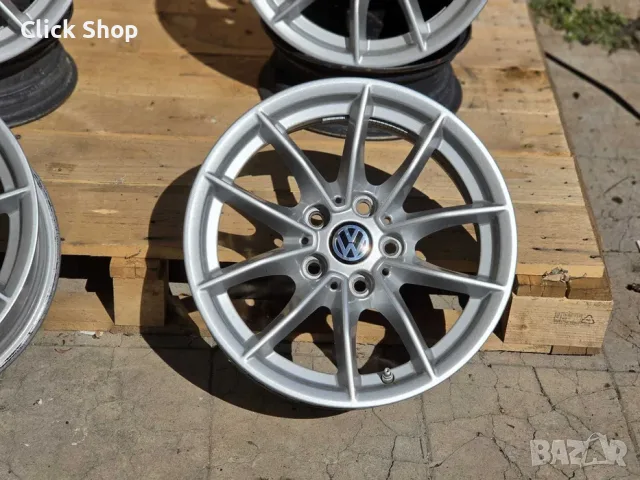 5х112 Джанти Лети 16 цола VW Sharan Tiguan Passat Фолксваген, снимка 5 - Гуми и джанти - 56185118