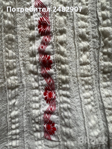 Стара дамска риза - част от народна носия, снимка 9 - Други - 53561637