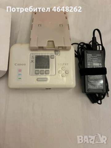 Принтер CANON Selphy CD1024, снимка 4 - Принтери, копири, скенери - 53686833