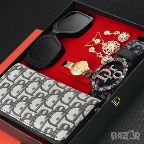 подаръчни комплекти louis vuitton gucci christian dior lacoste , снимка 3 - Подаръци за жени - 51395303