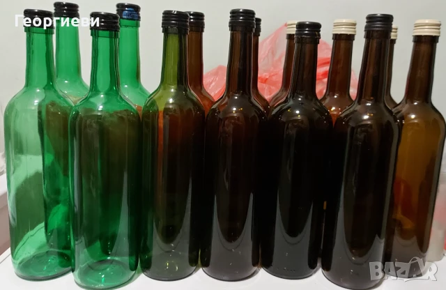 Шишета, бутилки на винт