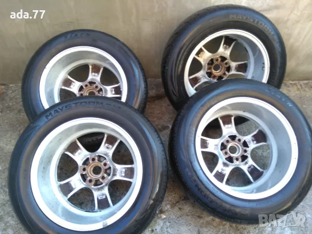 Алуминиеви джанти 16"  с втулки за Субару, снимка 10 - Гуми и джанти - 48265612