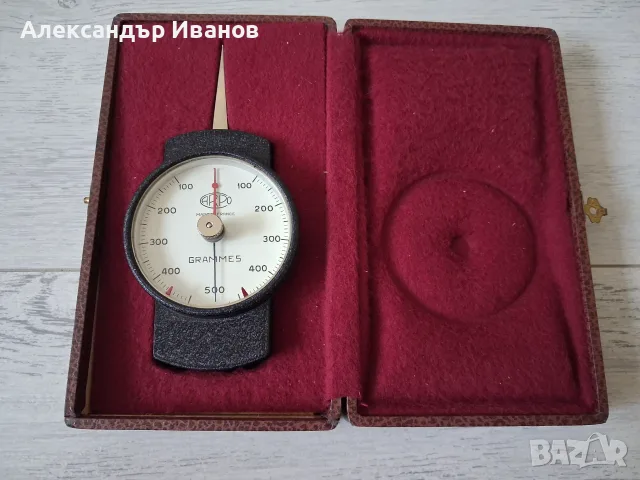 Стар,френски грамометър,динамометър