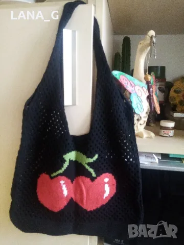 дамска чанта тип торба 