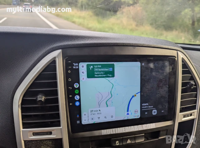 Мултимедия за Mercedes Vito W447 2014г-2020, снимка 4 - Аксесоари и консумативи - 51104645