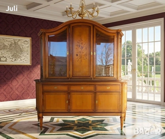 Комплект от масив-Стара череша, снимка 7 - Секции и витрини - 53725808