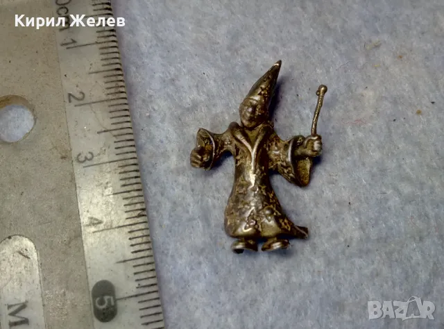 АРТ ПЕНДАНТ СРЕБЪРНА ФИГУРКА ЗВЕЗДОБРОЕЦ ВЪЛШЕБНИК СРЕБРО ВИСОКА ПРОБА АВТОРСКА РЪЧНА РАБОТА 49962, снимка 8 - Колиета, медальони, синджири - 50024351