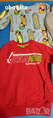 Лот детски блузи с дълъг ръкав момче 122/128см, снимка 2 - Детски Блузи и туники - 52056304